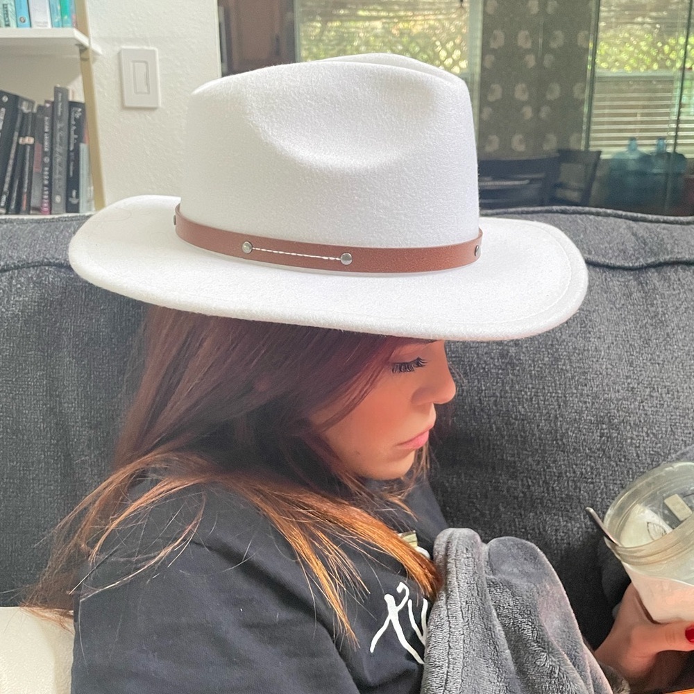 Fedora hat.